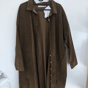 album di famiglia Italian velvet dress / overcoat
